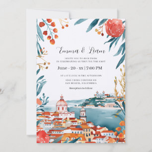 Convites Casamento de Destino Europeu em Lisboa Portugal