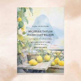 Convites Casamento de Destino Itália Capri Cinque Terre