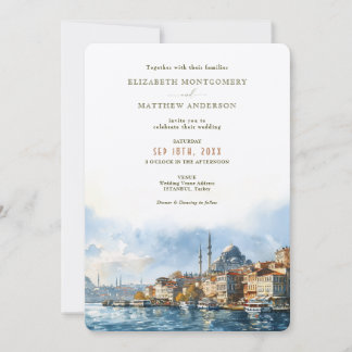 Convites Casamento de Destino na Turquia em Istambul