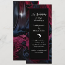 Casamento de Dia das Bruxas de Satanás Vermelha e