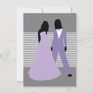 Convites Casamento De Duas Noivas (Lilac E Cinza)