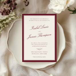 Convites Casamento de Elegância Atemporal
