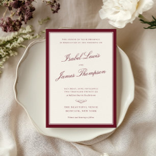 Convites Casamento de Elegância Atemporal