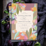 Convites Casamento de Elegância Floral Calorosa Colorida Bo<br><div class="desc">Apresentando nossa Colorida, Excelente Suite de Convite Floral Elegância - Uma Fusão Harmoniosa de Toneladas Quentes de Outono! A ameixa profunda e os tons roxos evocam uma sensação de opulência, enquanto as vibrantes matizes verdes alaranjadas e calafrios infundem vida e energia em cada peça. Nós entendemos que cada história de...</div>
