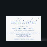 Convites Casamento de Elegância Suave<br><div class="desc">Esta design é excelente para casais que querem um simples,  mas elegante design de convite para casamento. O design apresenta um script elegante e fonte serif. Você pode personalizar esta modelo para atender às suas necessidades.</div>