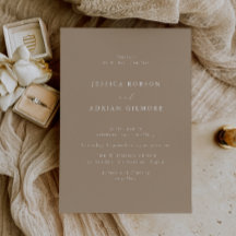 Casamento de Elegante e Moderno Pale Taupe