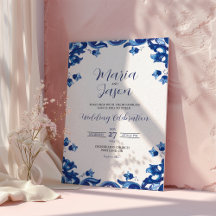 Casamento de Elegante Fiesta Floral Azul Mexicano