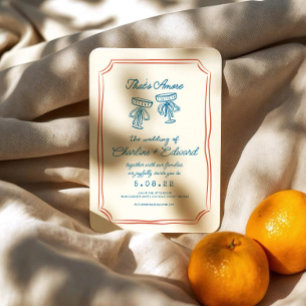 Convites Casamento de Escrita Manual de Desenho Funcional D