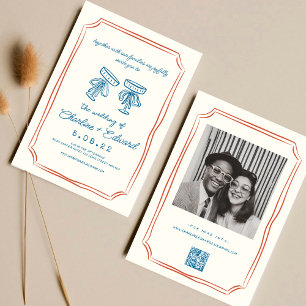 Convites Casamento de Escrita Manual de Desenho Funcional V