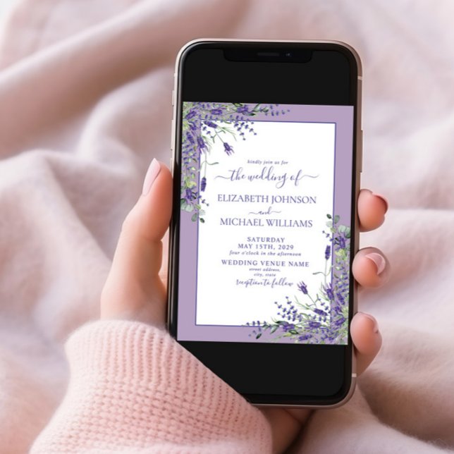 Convites Casamento de Escritos de Madeira Eucalyptus, Lavan (Criador carregado)