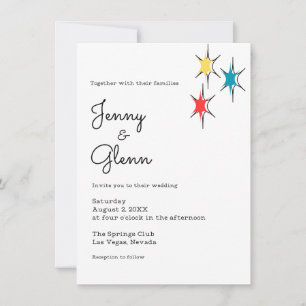 Convites Casamento de Estilo Rock and Roll 1950