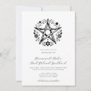 Convites Casamento de Estrela de Madeira Inspirado na Natur