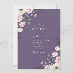 Convites Casamento de Eucalipto com Folhagem de Marfim Amei