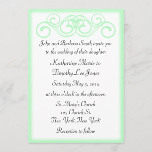 Convites Casamento de Fairytale Scroll