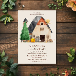 Convites Casamento de Fazendas rustica