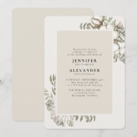 Casamento De Feriado De Ivory Floral De Winter Gre