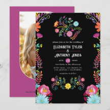 Casamento de Fiesta Mexicana Colorful Watercolor F