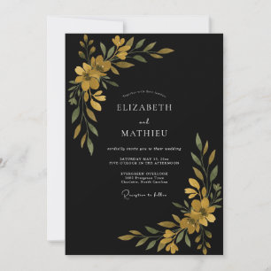 Convites Casamento de Flor Silvestre Ouro Preto