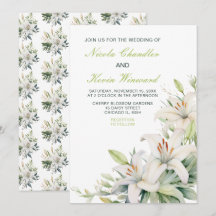 Casamento de Flores Brancas