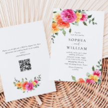 Casamento de Flores Laranja Festivas Brilhantes Ro