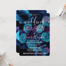 Casamento de Flores Lindas e Negrito Personalizado