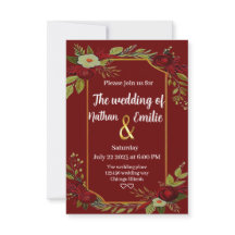 Casamento de flores rudimentares da Borgonha