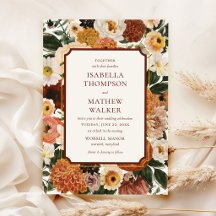 Casamento de Flores Silvestres Boho Borgonha de Ou