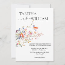 Casamento de flores silvestres Boho Floral