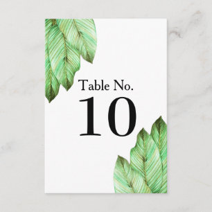 Convites Casamento de Folhagem Tropical em Aquarela