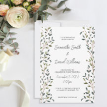 Casamento de Folhas de Verde Água