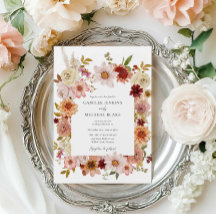 Casamento De Foto Floral Rustic Fall