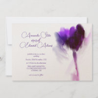 Casamento de Foto Violet Tulip Violet com Champagn