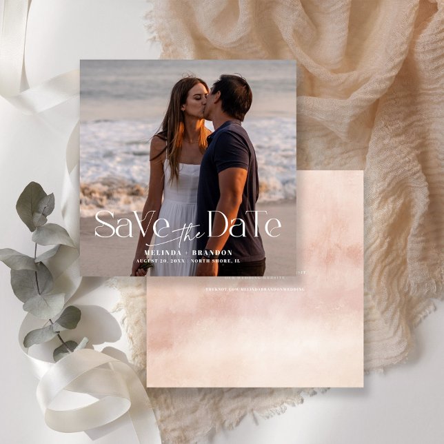 Convites Casamento de Fotografia da Tipografia Moderna (Criador carregado)