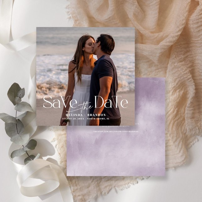 Convites Casamento de Fotografia da Tipografia Moderna (Criador carregado)