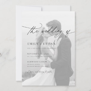 Convites Casamento de Fotografia do Código QR do Script Mod