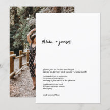 Casamento de Fotografias com Script de Manuscrito 