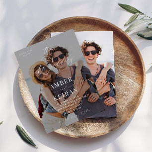 Convites Casamento de Fotografias de Shades Ligeiramente Af