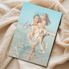 Convites Casamento de Fotografias de Sobreposição de Orçame
