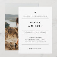 Casamento de Fotografias do Coração Branco Negro M