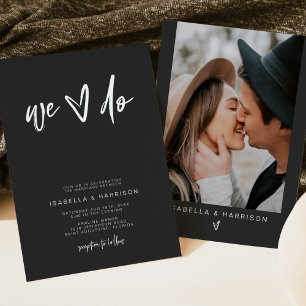 Convites Casamento de Fotografias Modernas Contemporâneas 