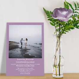 Convites Casamento de Fotografias Modernas Minimalista Simp