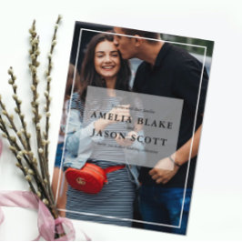 Convites Casamento de Fotografias Pessoais