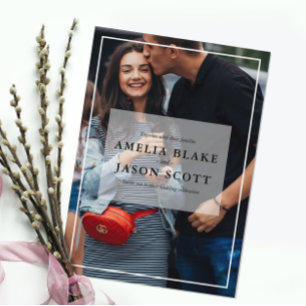 Convites Casamento de Fotografias Pessoais