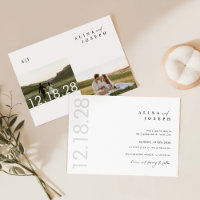 Casamento de Fotografias Rustic Boho Black & White