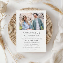 Casamento de Fotos Elegante Moderno Minimalista