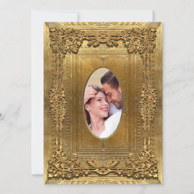 Convites Casamento de Fotos Formal Peiffer 5,5 x 7,5 (Frente)