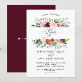 Convites Casamento de Frame das Flores de Marfim