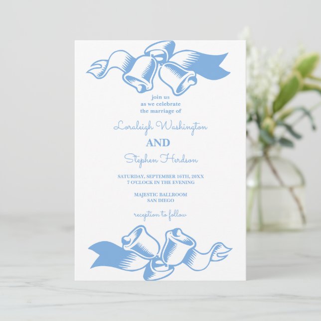 Convites Casamento de Frames Geométricos Florais Verdes Flo (Em pé/Frente)