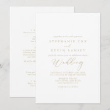 Casamento de frente e verso da caligrafia Id