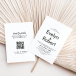 Convites Casamento de Frente e Volta Formal Elegante Minima<br><div class="desc">Este convite de casamento elegante e elegante minimalista é perfeito para um casamento clássico. O design apresenta uma bela fonte para embelezar o seu evento.</div>